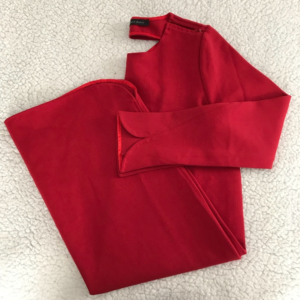 Zara Red Dress - Picture 2 of 6